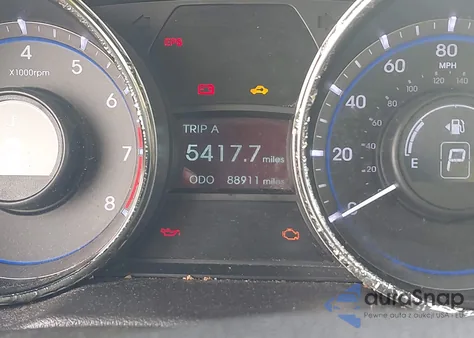 2013 Hyundai Sonata Limited z USA, uszkodzony, nr VIN 5NPEC4AC7DH674782